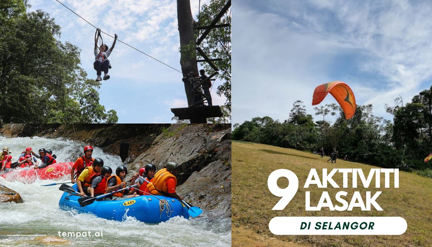 9 Aktiviti Lasak di Selangor